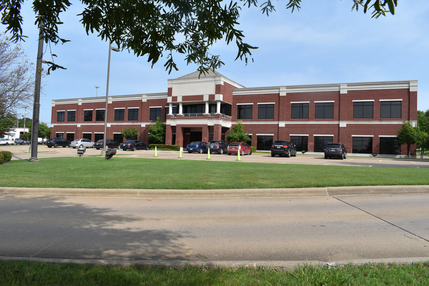 A Bear State Bank building in Harrison, Arkansas, is being converted into a medical center.
